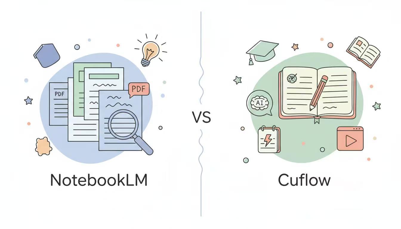 NotebookLM vs Cuflow: Which AI Study Tool Is Better for Students in 2026?